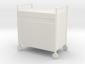 HTLA Laptop Cart 5% in White Natural Versatile Plastic