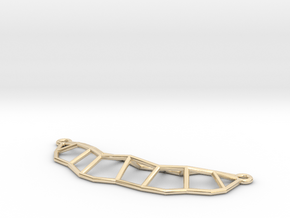 Leaf Necklace Mini in 14k Gold Plated Brass