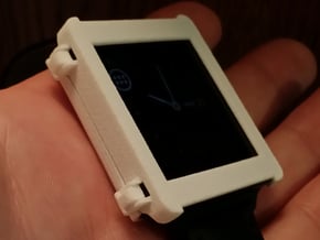 LG G Watch Snap Case in White Natural Versatile Plastic