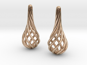 Eardrops (from $15.00) in 14k Rose Gold Plated Brass