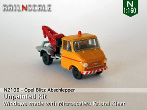 Opel Blitz A Abschlepper (N 1:160) in Tan Fine Detail Plastic