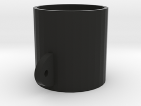 52mm Gauge Cup in Black Natural Versatile Plastic