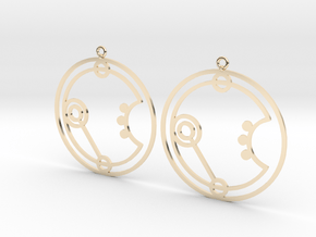 Irene - Earrings - Series 1 in 14K Yellow Gold