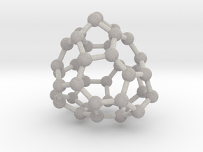 0090 Fullerene c38-9 d3 in Full Color Sandstone