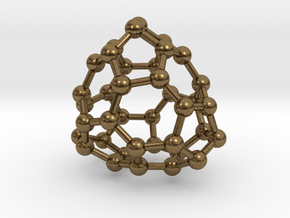 0090 Fullerene c38-9 d3 in Natural Bronze