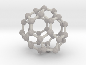 0092 Fullerene c38-11 c1 in Full Color Sandstone