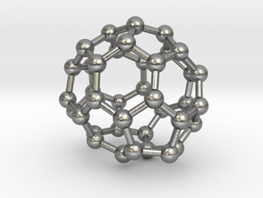 0092 Fullerene c38-11 c1 in Natural Silver