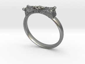 Dalmatio Ring in Natural Silver