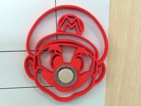 Mario in Red Processed Versatile Plastic