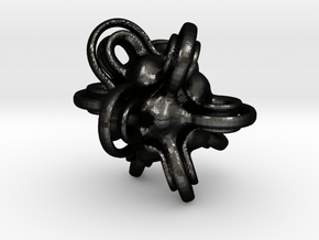 Spheroid - small in Matte Black Steel