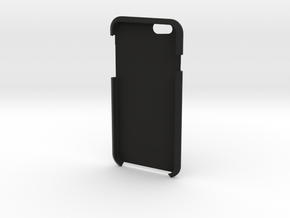 Slim Fit iPhone 6 Case in Black Natural Versatile Plastic