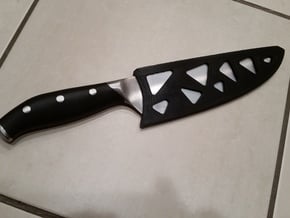 Knife Cover in Black Natural Versatile Plastic