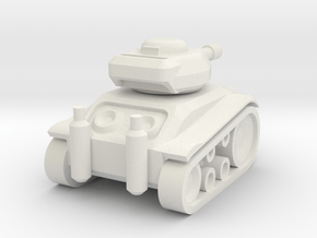 Panzer 68' in White Natural Versatile Plastic