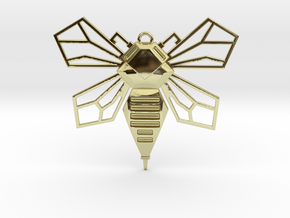 Hornet Pendant  in 18k Gold