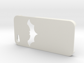 Batman Design Iphone 5   in White Natural Versatile Plastic