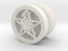 LoneStar YoYo in White Natural Versatile Plastic