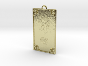 Game of Thrones - Lannister Pendant in 18k Gold Plated Brass