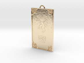 Game of Thrones - Lannister Pendant in 14K Yellow Gold