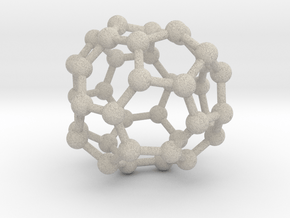 0094 Fullerene c38-13 c2 in Natural Sandstone
