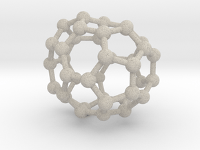 0096 Fullerene c38-15 c2v in Natural Sandstone