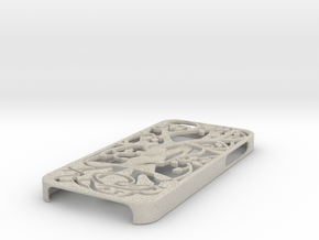 Iphone 5, 5S case "Tree of life" in Natural Sandstone