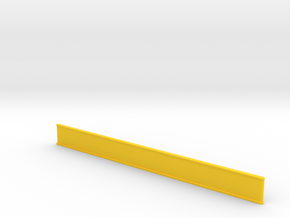 ZMR250 Bumper for LED Strip 12x150mm in Yellow Processed Versatile Plastic