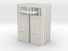 Door Type 16 X 10 - 4mm in White Natural Versatile Plastic