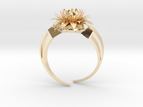 Aster Ring Stl in 14K Yellow Gold