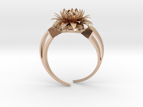 Aster Ring Stl in 14k Rose Gold Plated Brass