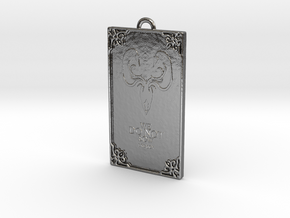 Game of Thrones - Greyjoy Pendant in Fine Detail Polished Silver