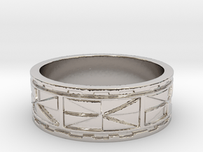 Melini Ring Size 11.75 in Platinum