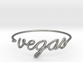VEGAS Wire Bracelet (Las Vegas) in Polished Silver