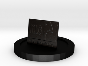 MLG Statue in Matte Black Steel