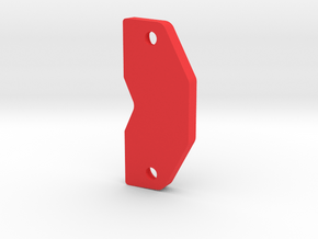 Strider Front Skid in Red Processed Versatile Plastic