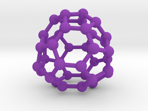 0098 Fullerene c38-17 c2 in Purple Processed Versatile Plastic