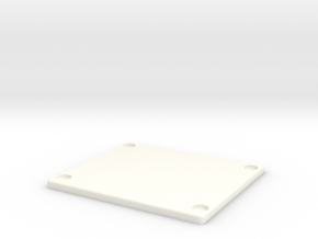 ROTS Belt Box Lid in White Processed Versatile Plastic