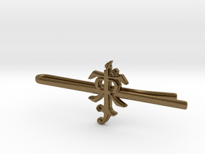 JRR TOLKIEN: Tie clip in Natural Bronze