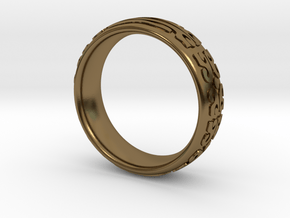 Knight Of The Ring in Polished Bronze