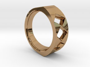 Lite Ring model 2.2 in Polished Brass