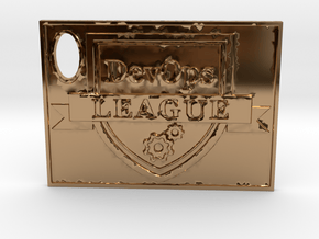 DevOps Thought Leadership Crest Certificate in Polished Brass