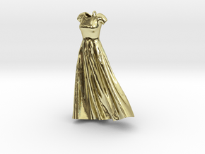 Wind Blown Gown in 18k Gold