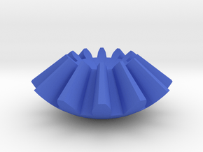 Gear Sphere in Blue Processed Versatile Plastic