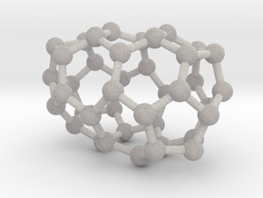 0109 Fullerene C40-3 d2 in Full Color Sandstone