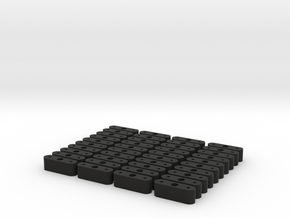 Japanese Instrument Spacers in Black Natural Versatile Plastic