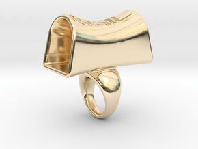 Message of love 15 in 14K Yellow Gold