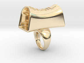 Message of love 16 in 14K Yellow Gold