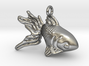 Golfish in Natural Silver