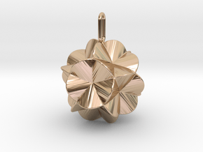 Pendant-c-6-5-20-45 in 14k Rose Gold Plated Brass