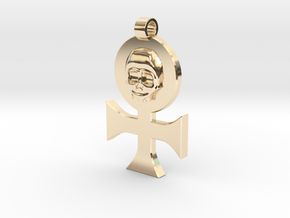 Order of Our Martyred Lady Pendant in 14K Yellow Gold