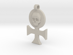 Order of Our Martyred Lady Pendant in Natural Sandstone